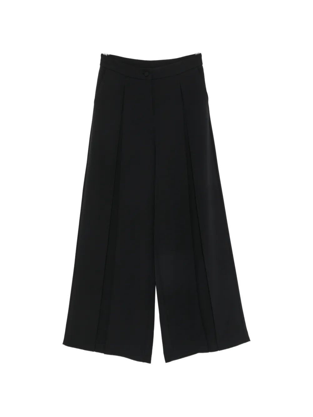 IMPERIAL pleated wide-leg palazzo pants - Nero