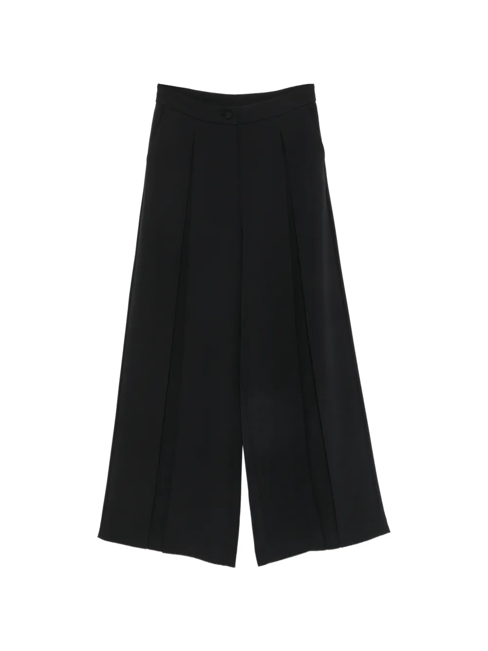 IMPERIAL pleated wide-leg palazzo pants - Nero