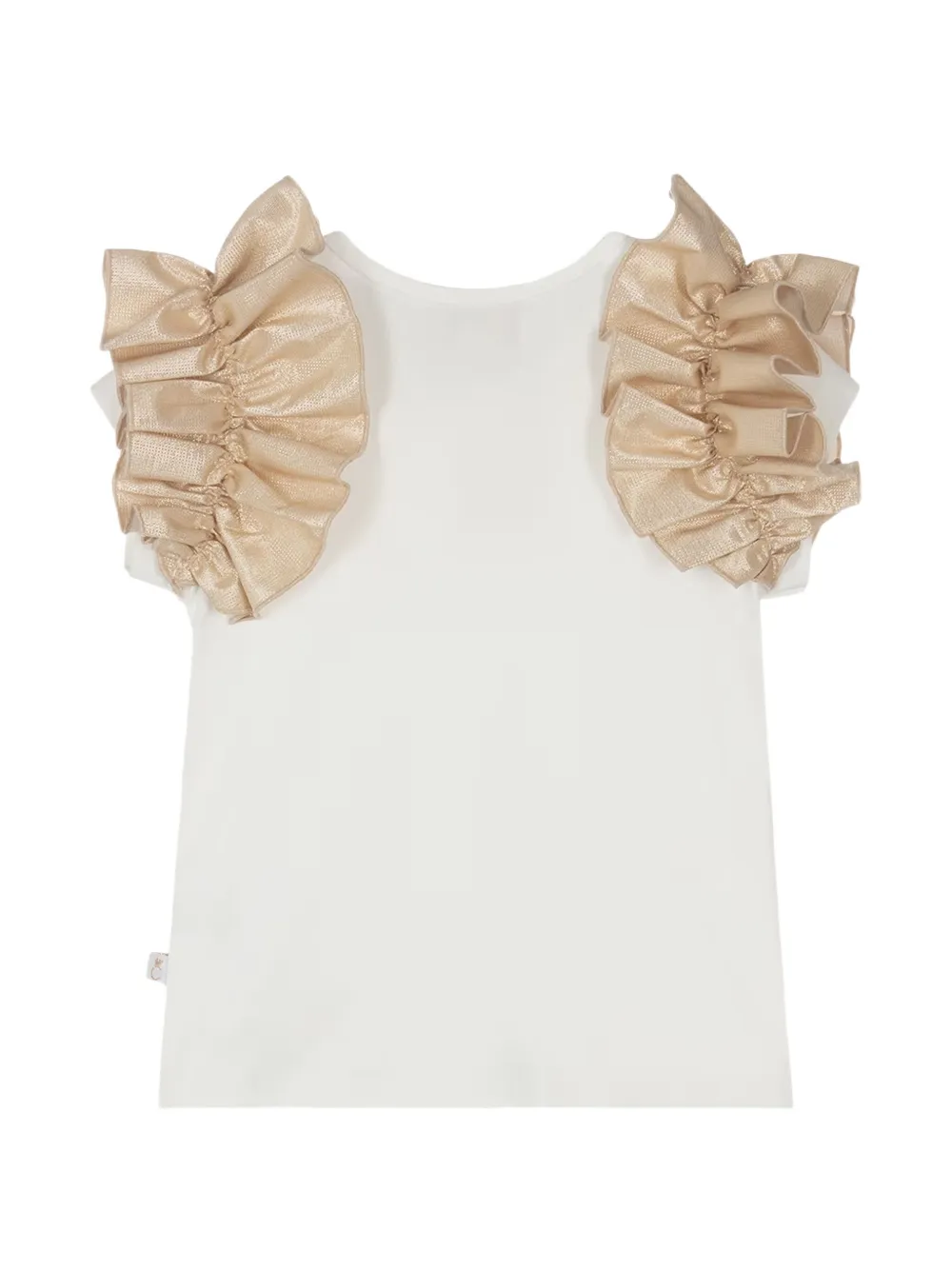 CACHAREL KIDS Twee rokken met ruches en strik Goud