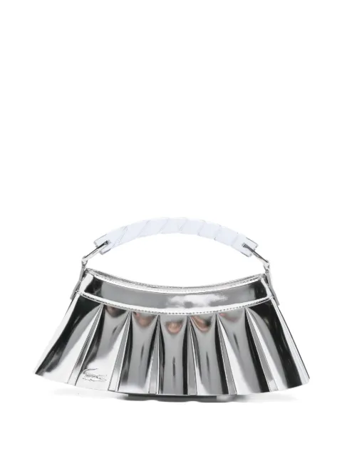 Lacoste H 렝글렌 플리츠 토트 백