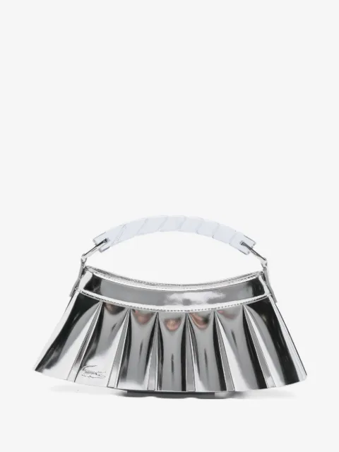 Lacoste H Lenglen pleated tote bag
