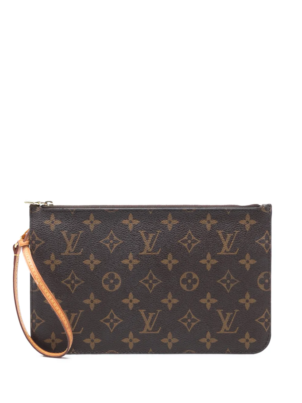 Louis Vuitton Pre-Owned 2013 Monogram Neverfull Pochette pouch - Marrone