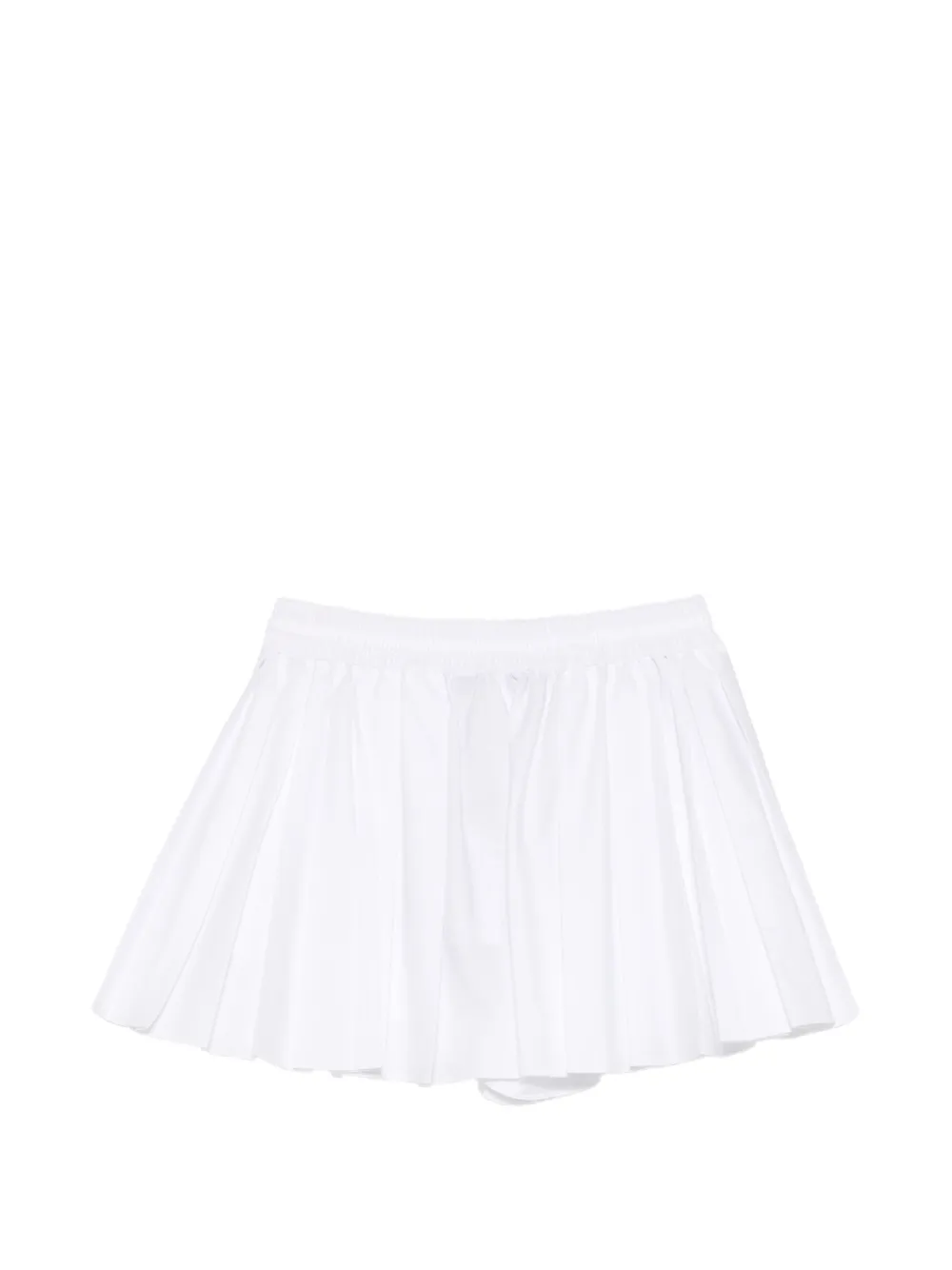 Lacoste Mini-plooirok met trekkoord Wit