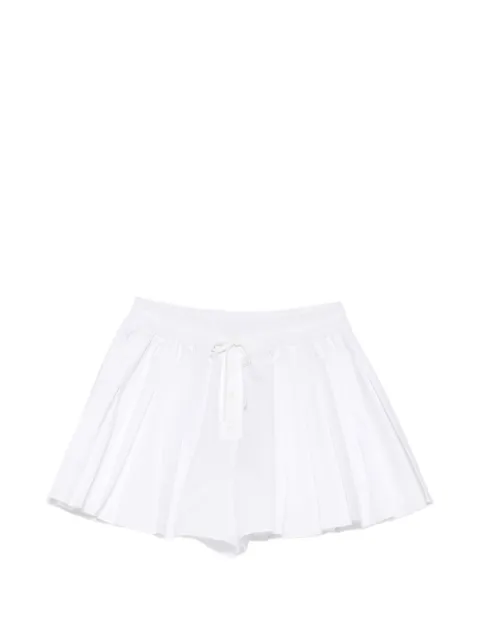 Lacoste pleated drawstring mini skirt