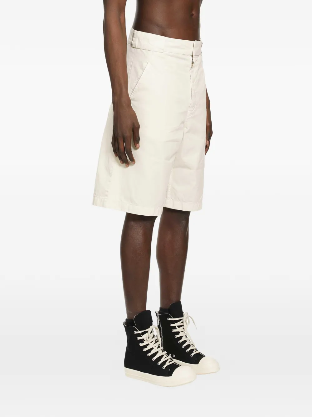 Fear Of God Shorts met logoplakkaat Beige