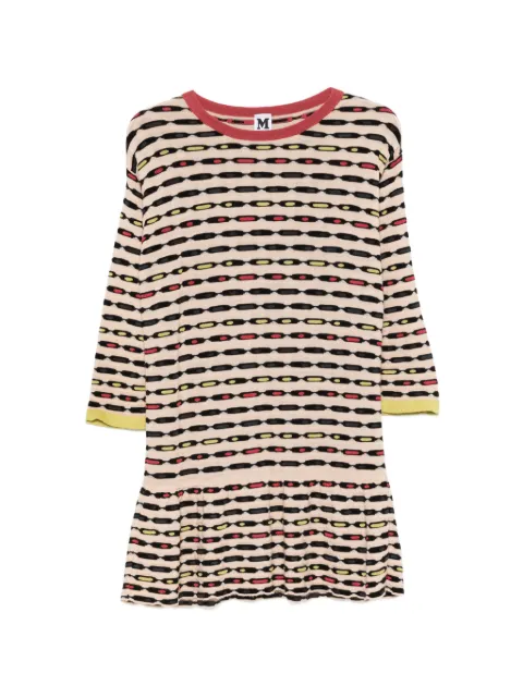 Missoni Pre-Owned 2000s intarsia-knit dress