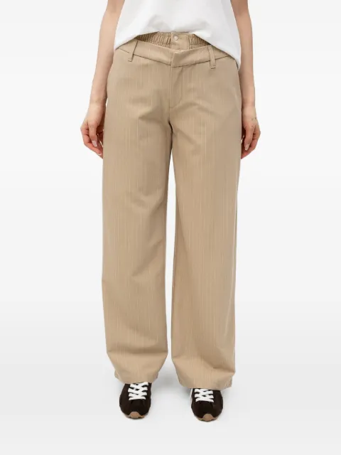 HUGO pinstripe back-pocket trousers