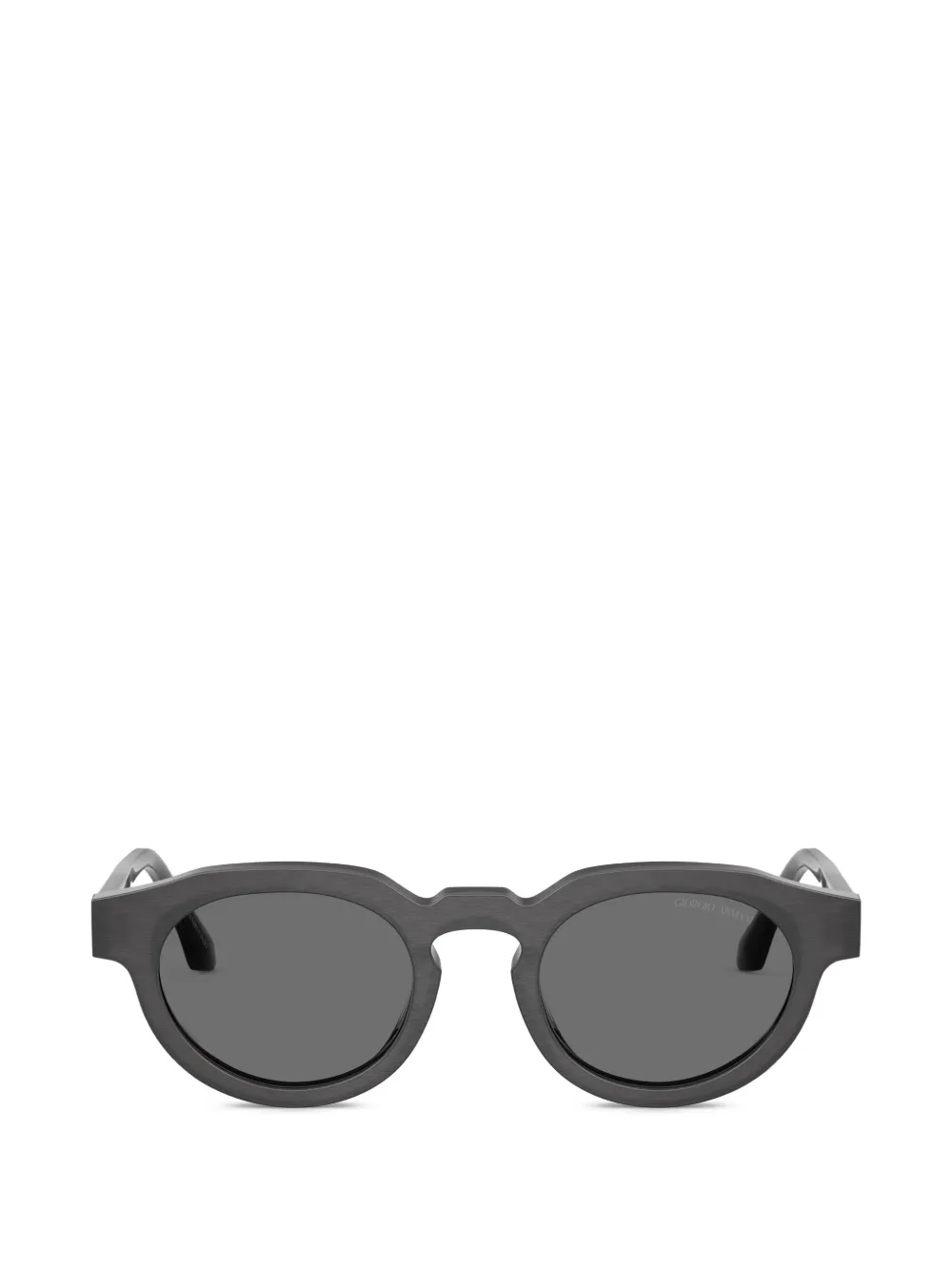 Giorgio Armani round-frame sunglasses - Grau