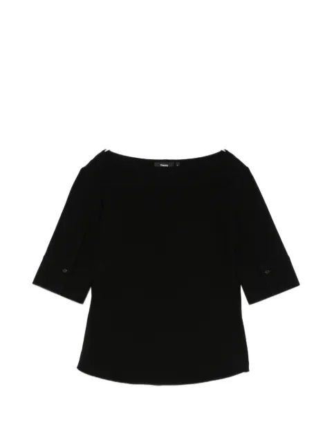 Theory short-sleeve blouse 