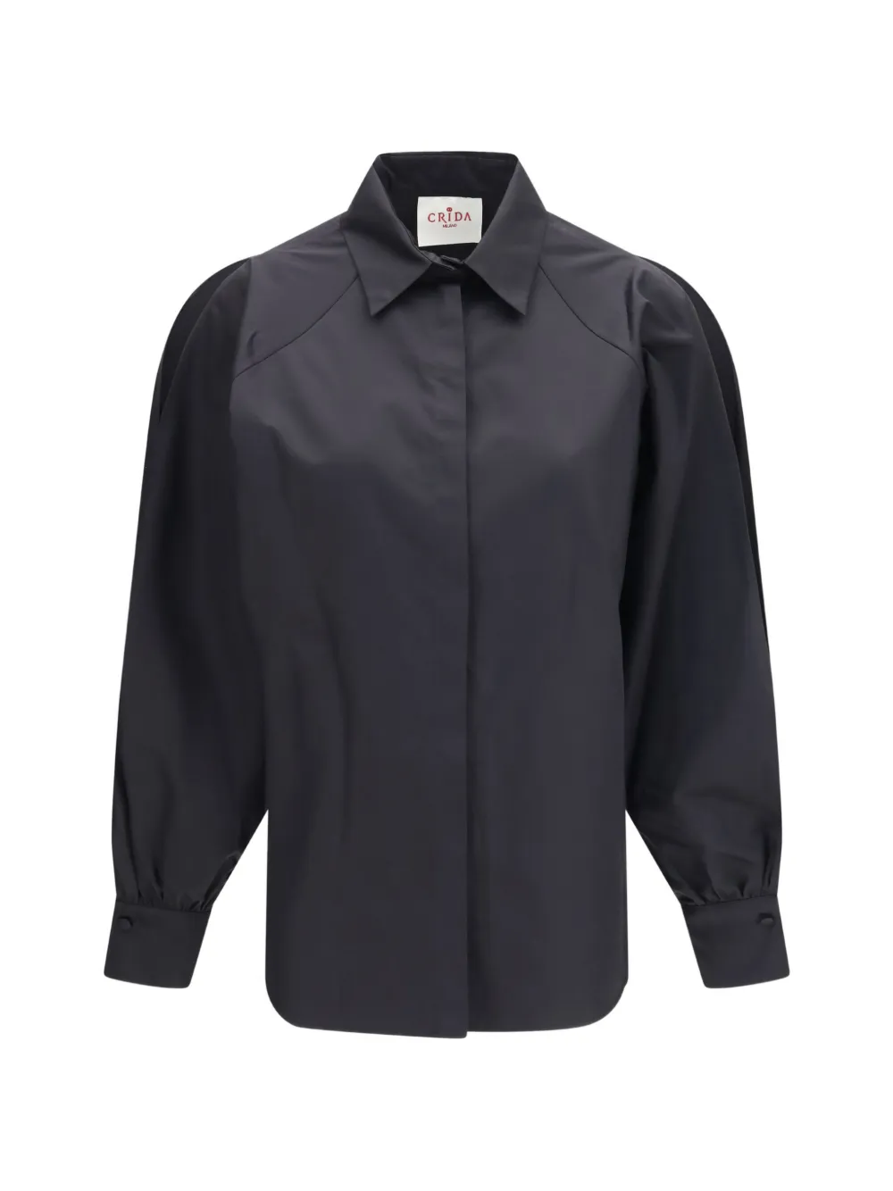 CRIDA Mughetto cotton shirt - Nero