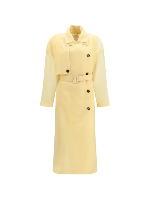 Sportmax Fata belted buttoned trench coat