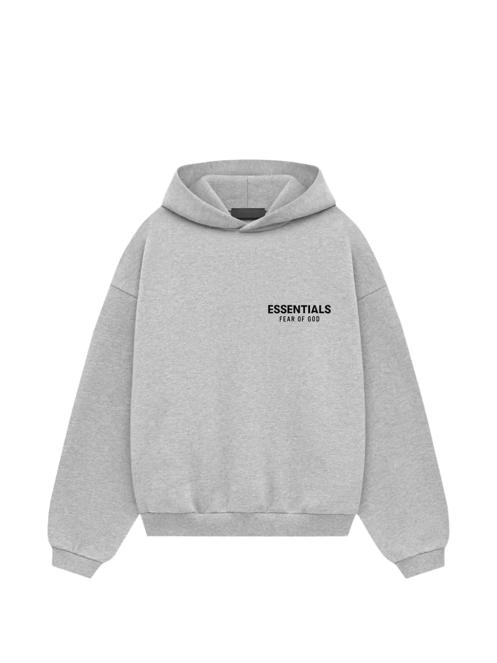 FEAR OF GOD ESSENTIALS KIDS heather fleece hoodie - Grigio