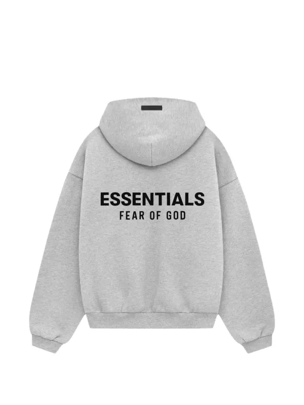 ESSENTIALS Fear of God パーカー グレー FEAR OF GOD ESSENTIALS KIDS Heather Fleece Hoodie | Grey | FARFETCH