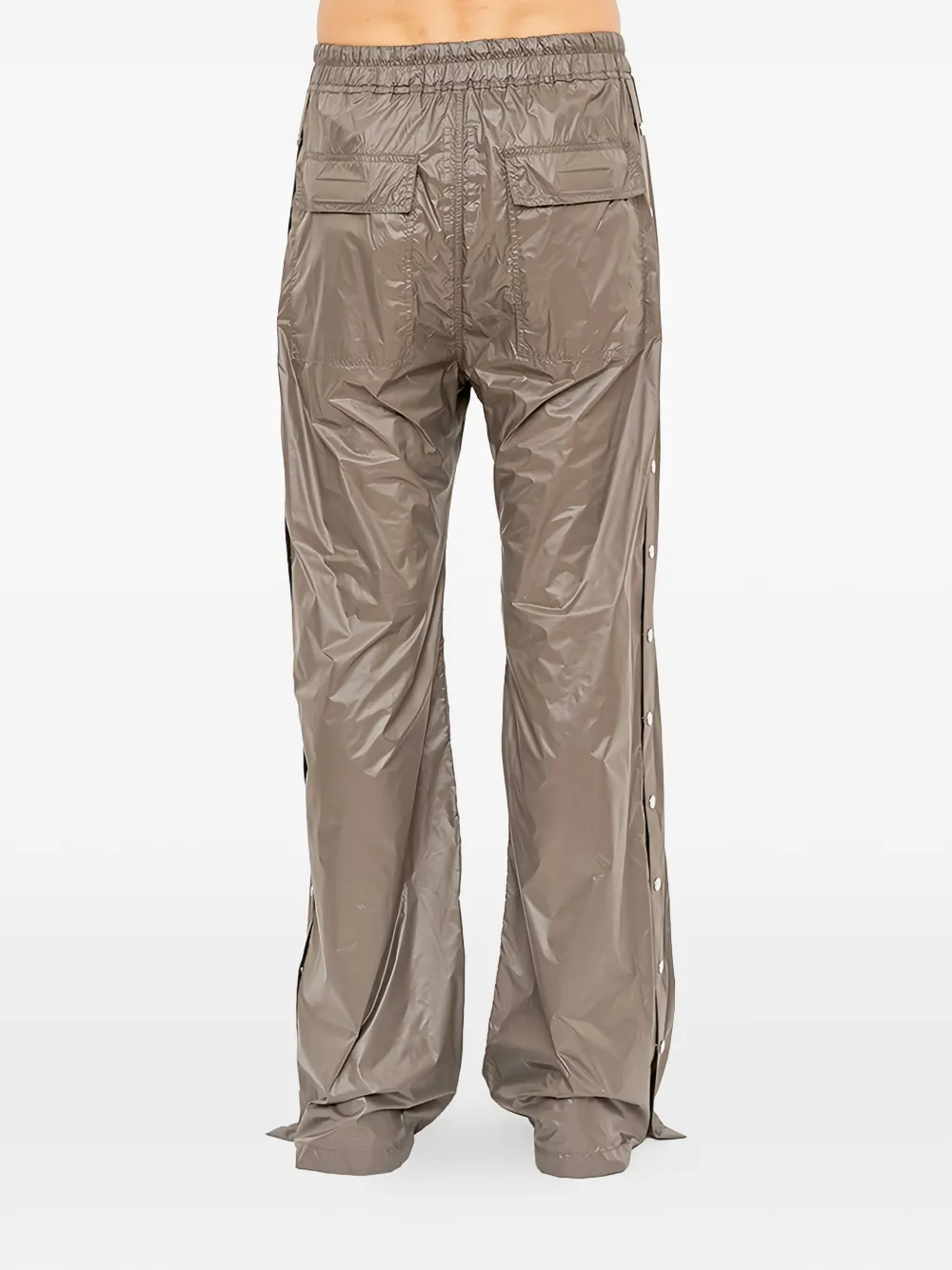 Rick Owens DRKSHDW Broek met wijde pijpen Grijs