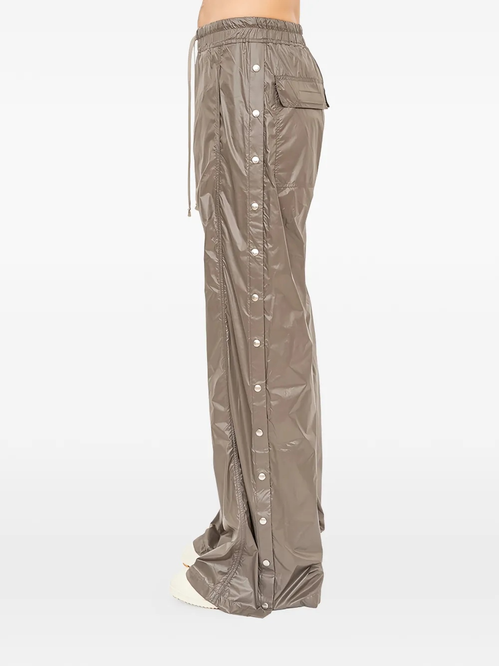 Rick Owens DRKSHDW Broek met wijde pijpen Grijs
