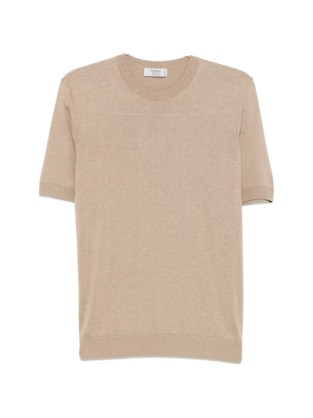 Ferrante short-sleeve sweater - Nude