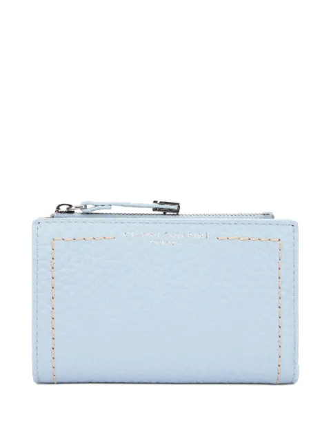 GIANNI CHIARINI Bubble topstitching wallet