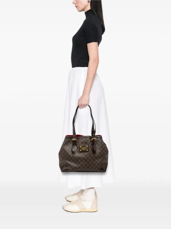 Louis Vuitton Pre-Owned 2008 ダミエ エベヌ ハムステッド MM トート 