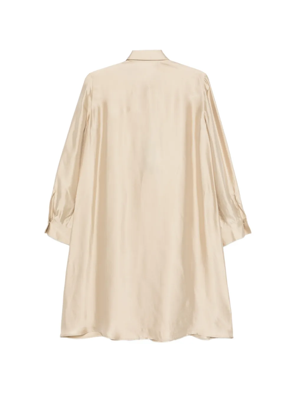 Luisa Cerano Blousejurk met borstzak Beige