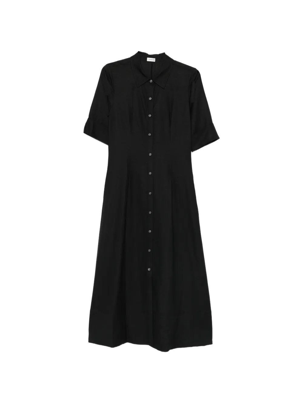 Simkhai buttoned midi shirt dress - Nero
