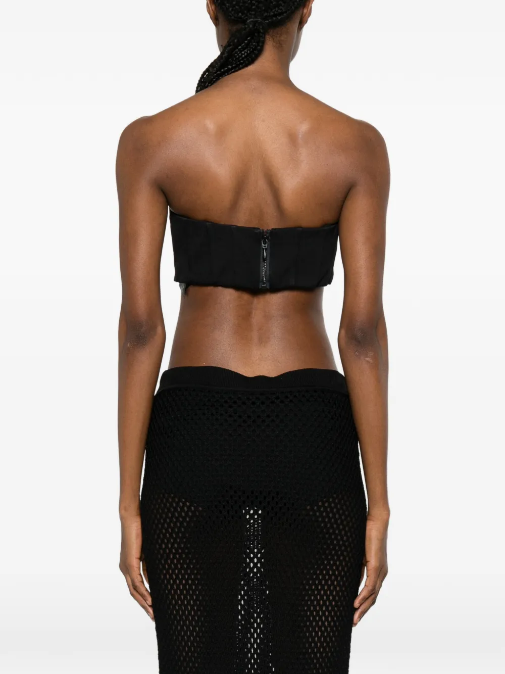 SIMKHAI Bandeau top Zwart