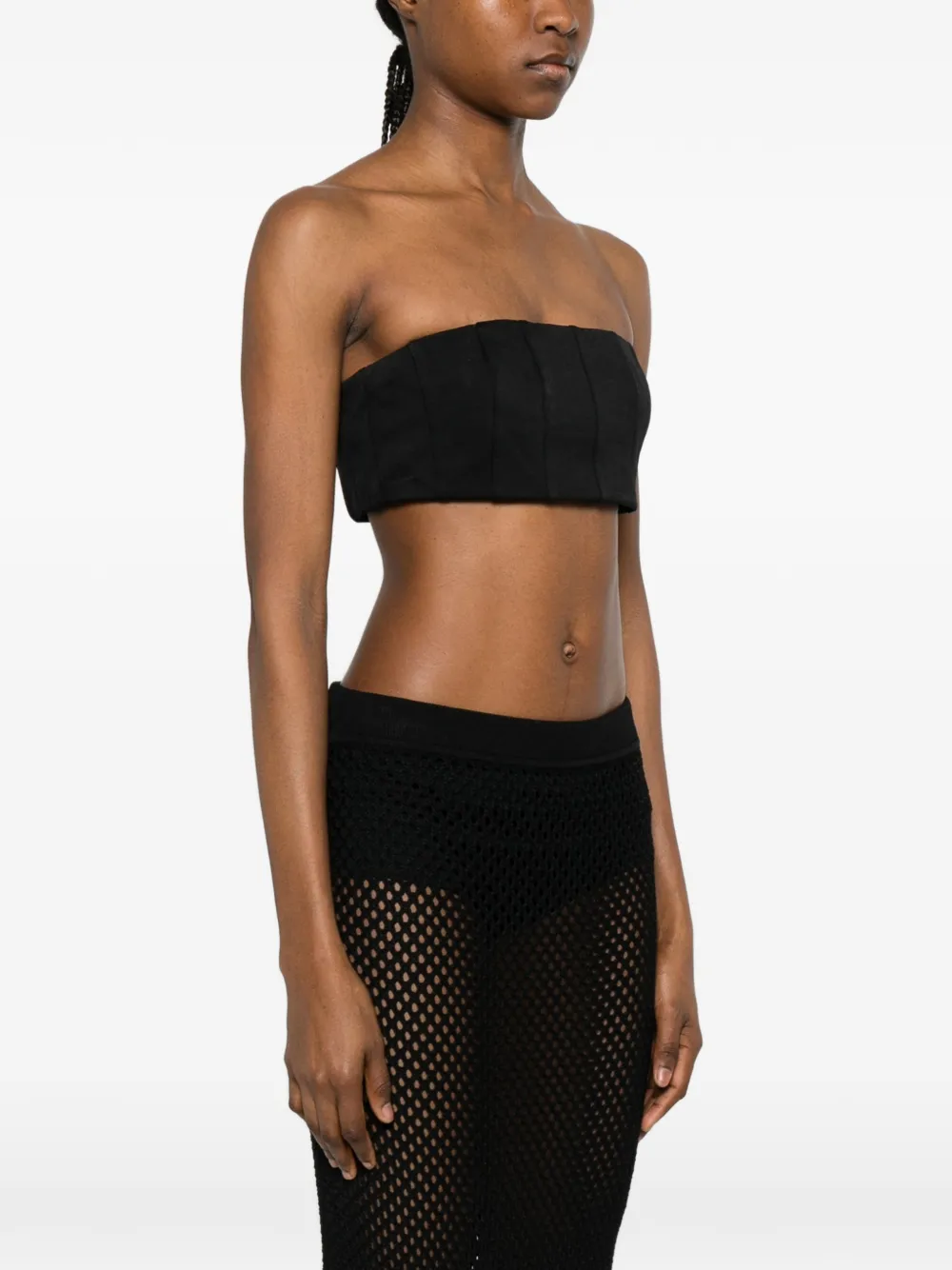 SIMKHAI Bandeau top Zwart