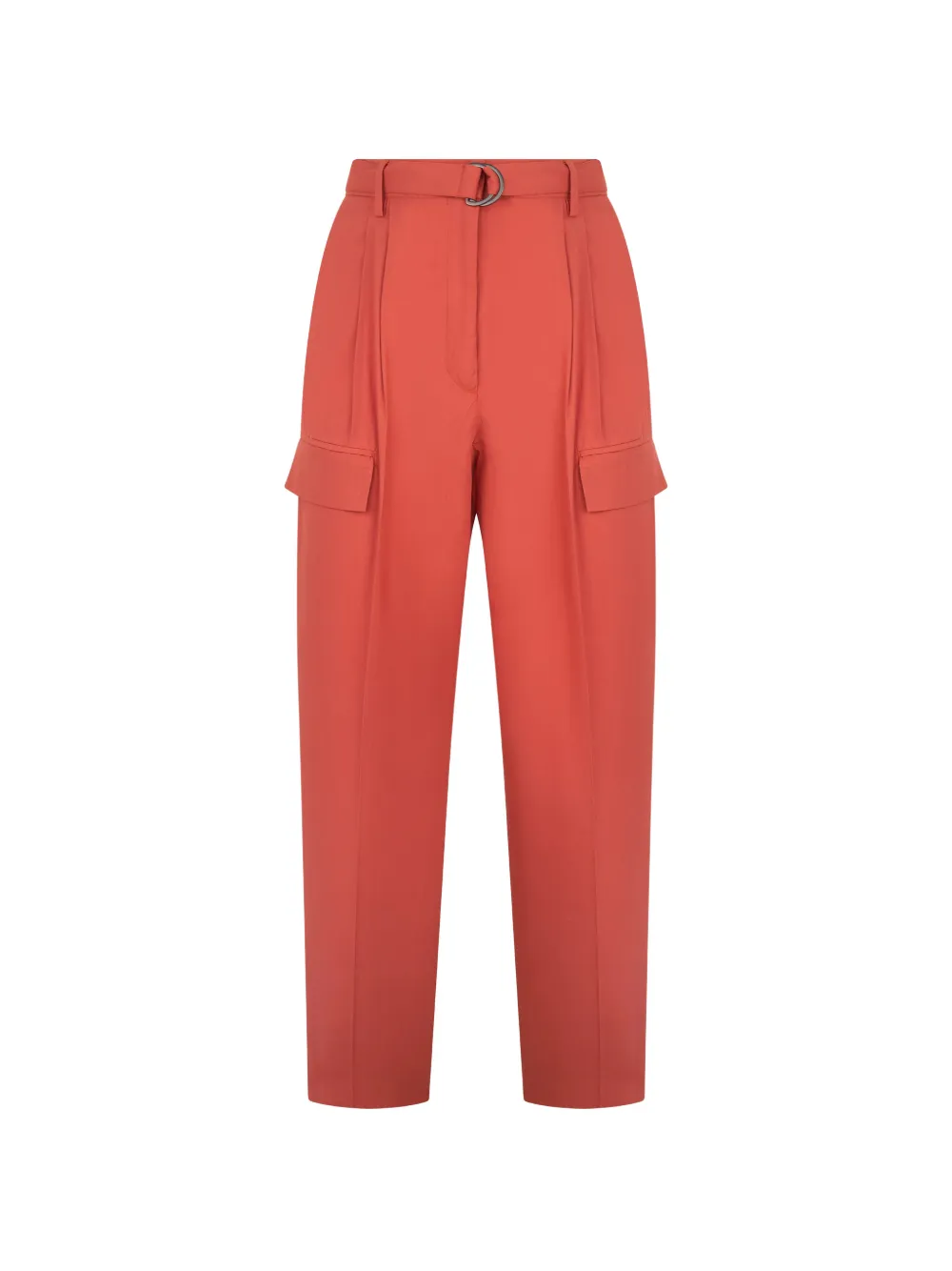 Fabiana Filippi belt pockets trousers - Arancione