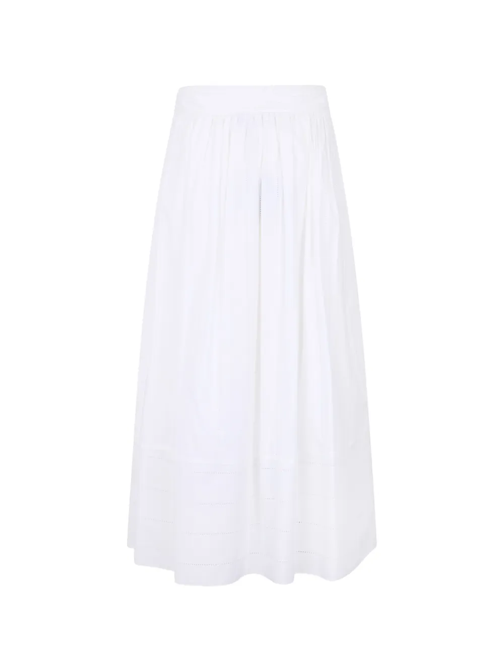 Fabiana Filippi elastic waistband skirt - Weiß