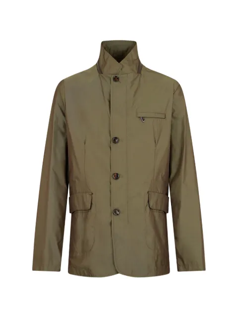 Moorer button-front pocket jacket