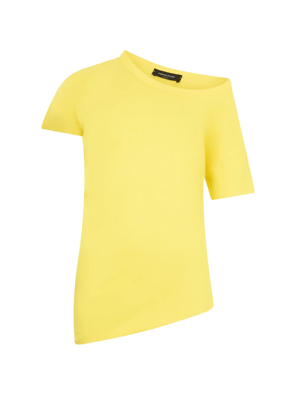 Fabiana Filippi asymmetrical t-shirt - Gelb