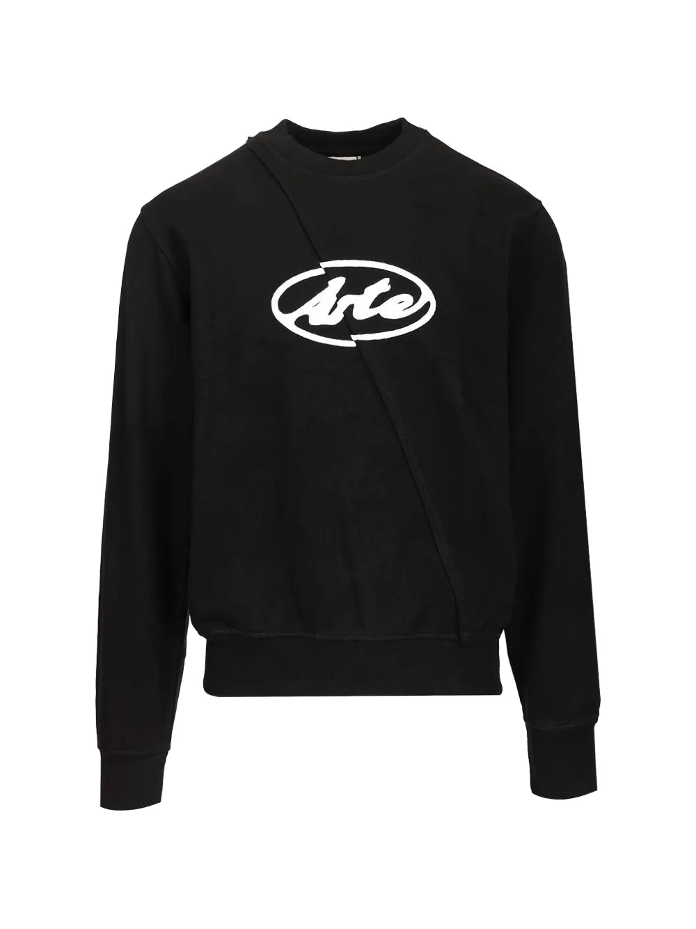 Arte Antwerp circle-logo sweatshirt - Nero