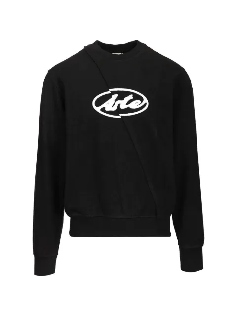 Arte Antwerp circle-logo sweatshirt