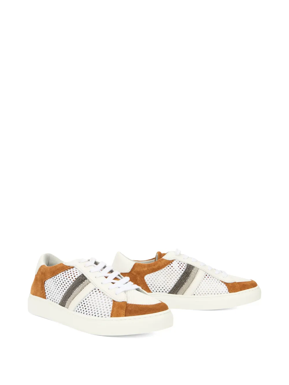 Fabiana Filippi net panel sneakers Bruin