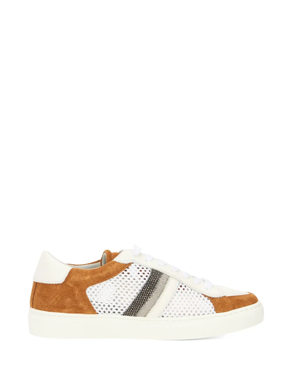 Fabiana Filippi net panel sneakers Bruin