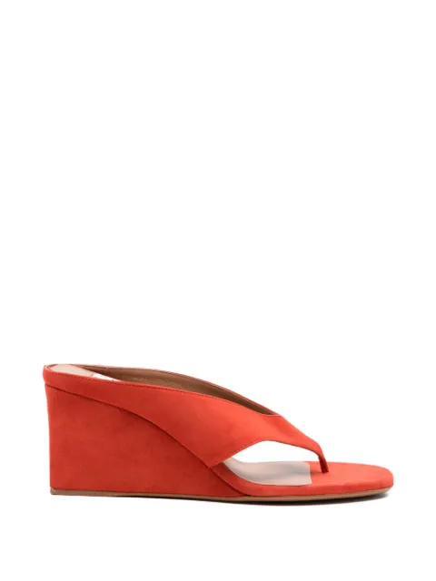 Alaïa wedge-heel sandals 