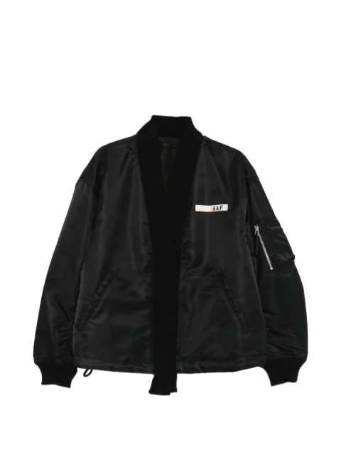 Applied Art Forms logo-patch jacket
