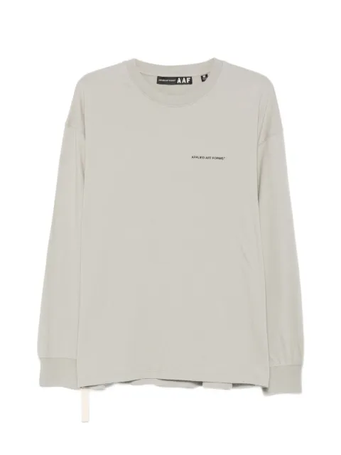 Applied Art Forms logo-print long-sleeves T-shirt