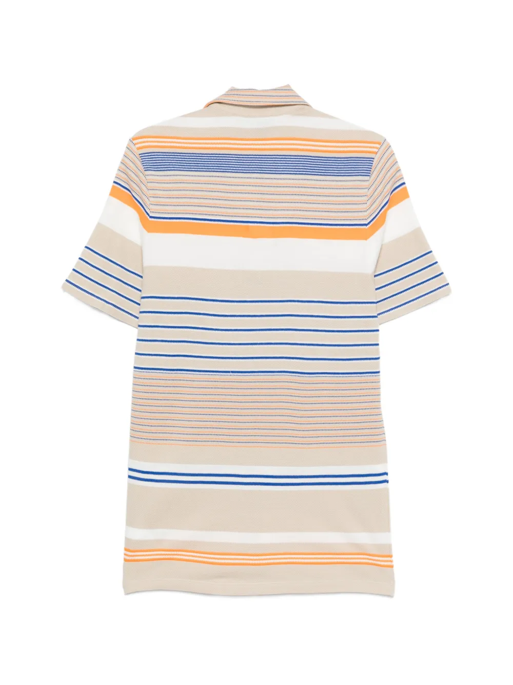 Lacoste Gestreept poloshirt Beige