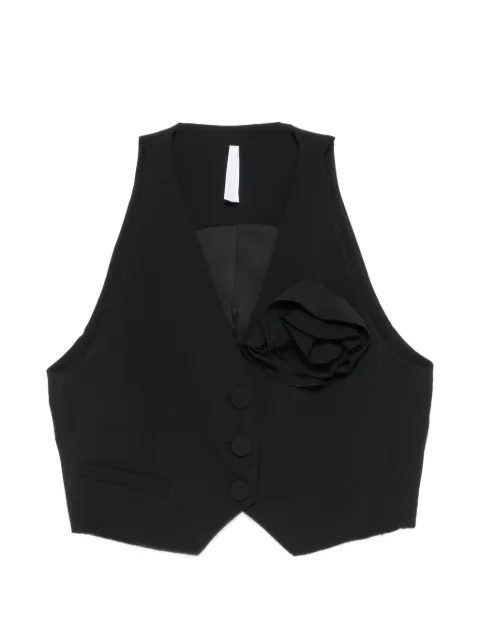 IMPERIAL Top crop con applicazione a fiori