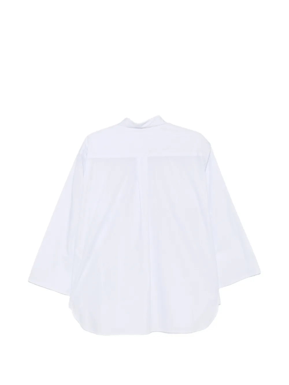 Aspesi Camicia In Popeline Di Cotone In White