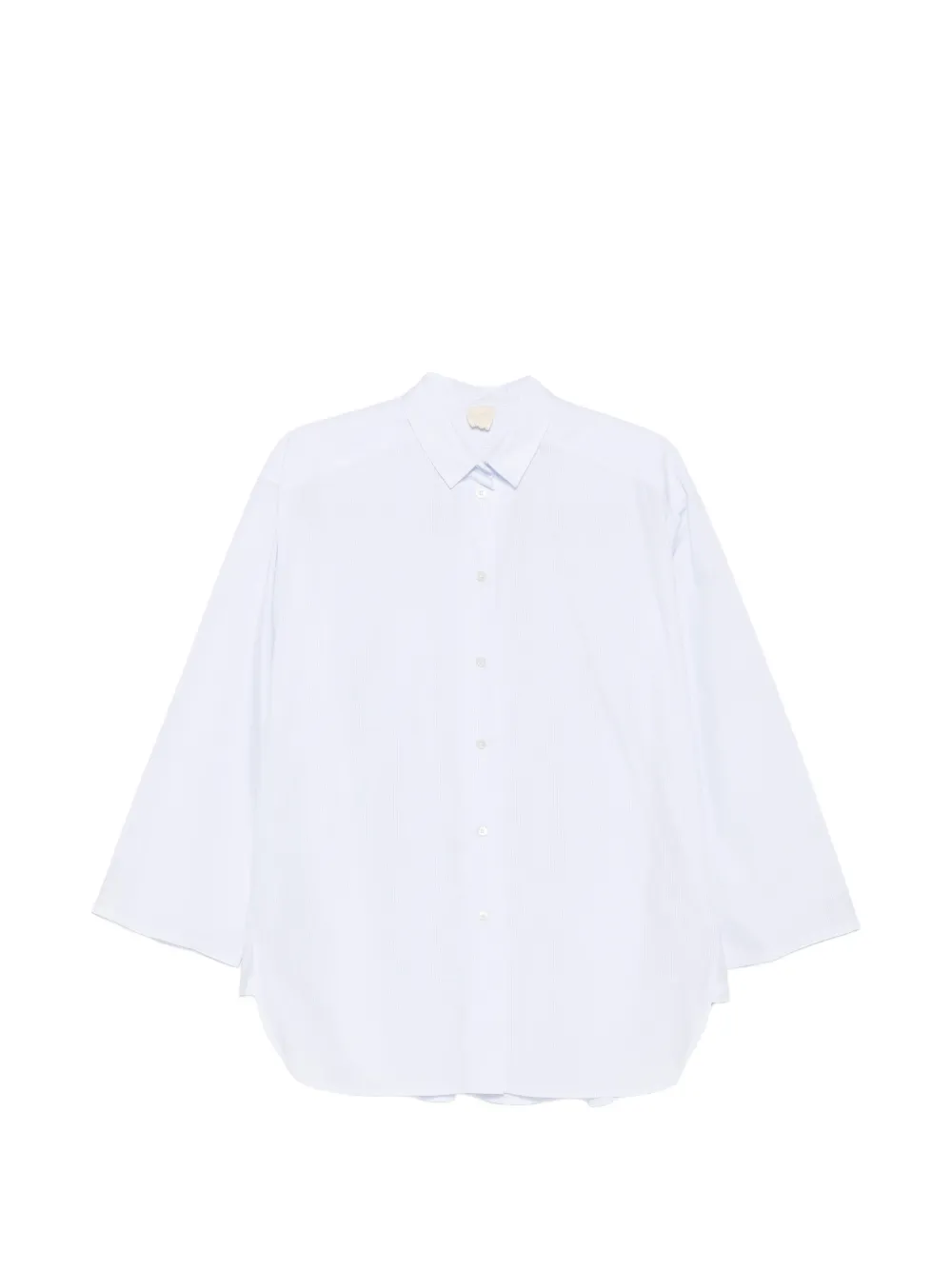 Aspesi Camicia In Popeline Di Cotone In White