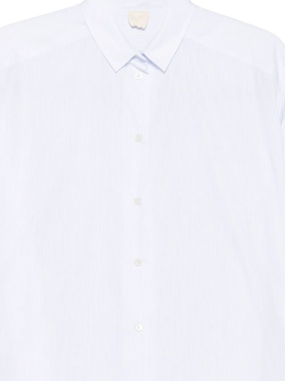 Aspesi Camicia In Popeline Di Cotone In White