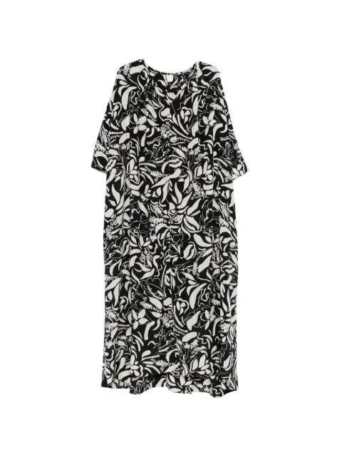 ASPESI floral-pattern midi dress