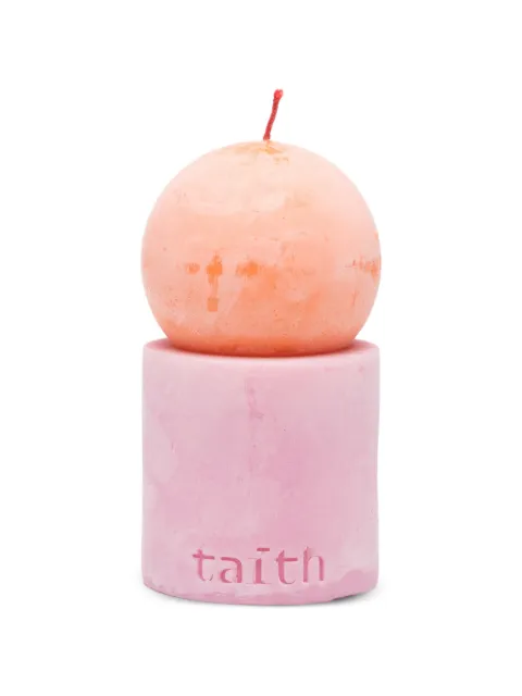 Taith Lulu stacked-design candle
