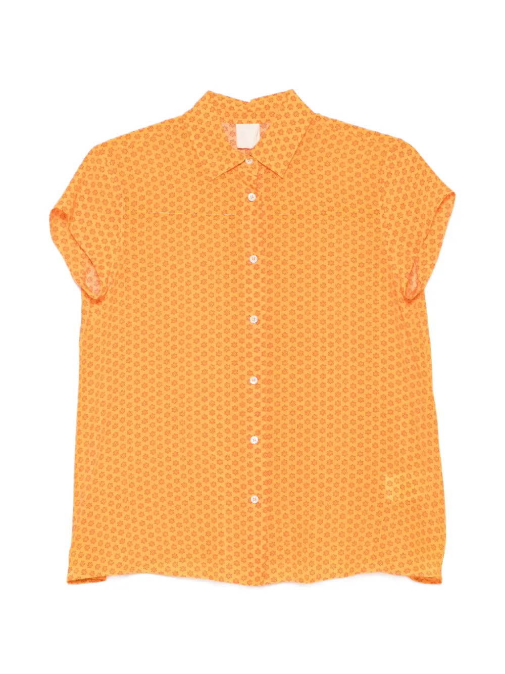 ASPESI patterned shirt - Arancione