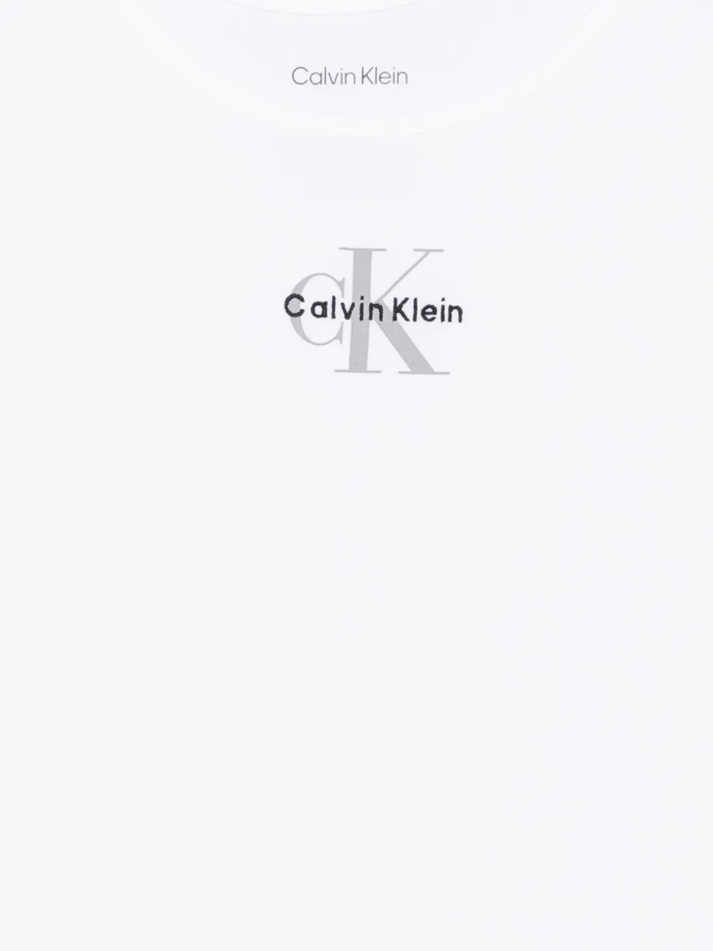 Calvin Klein GX tanktop met logodetail Wit