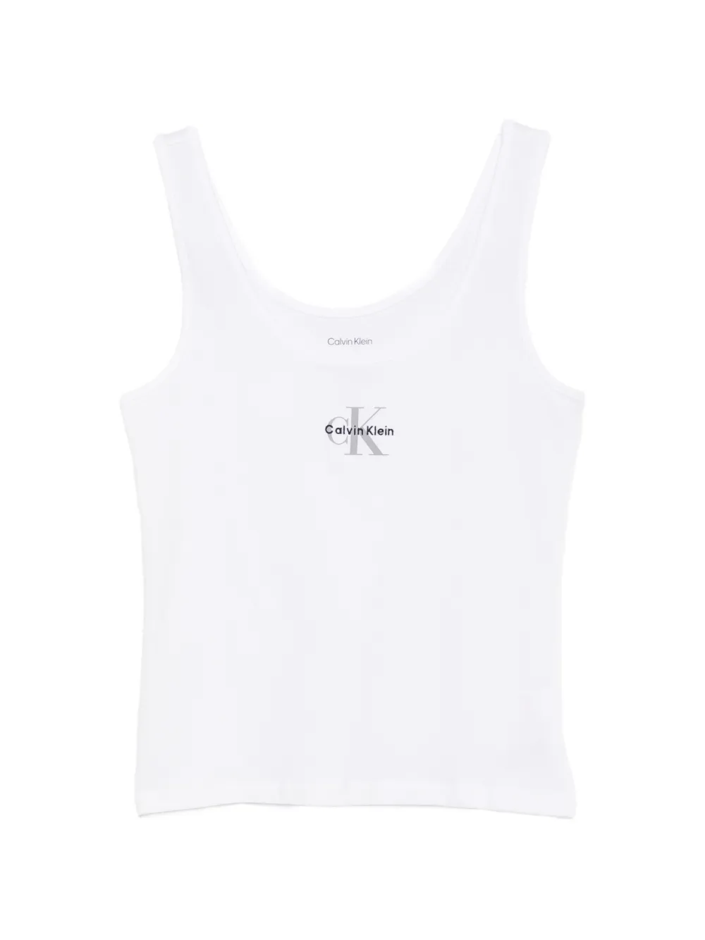Calvin Klein GX logo-detail tank top - Bianco