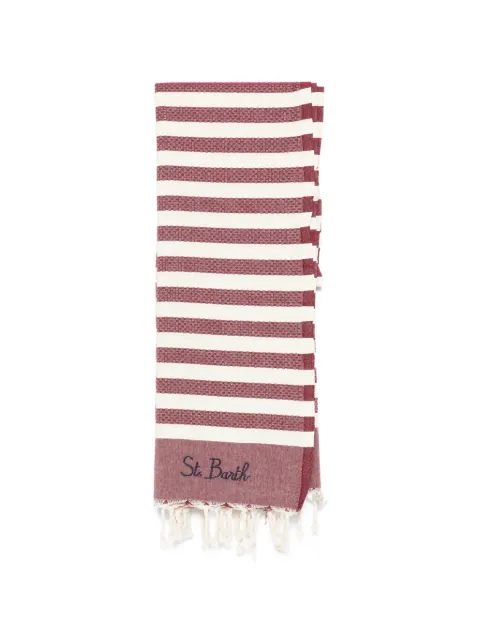 MC2 Saint Barth Foutas striped beach towel
