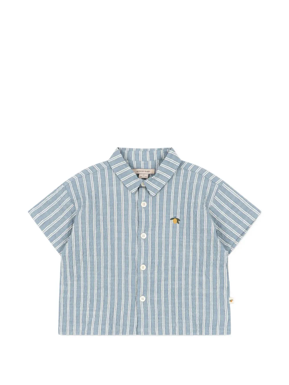 Konges Sløjd Elliot striped shirt - Blau