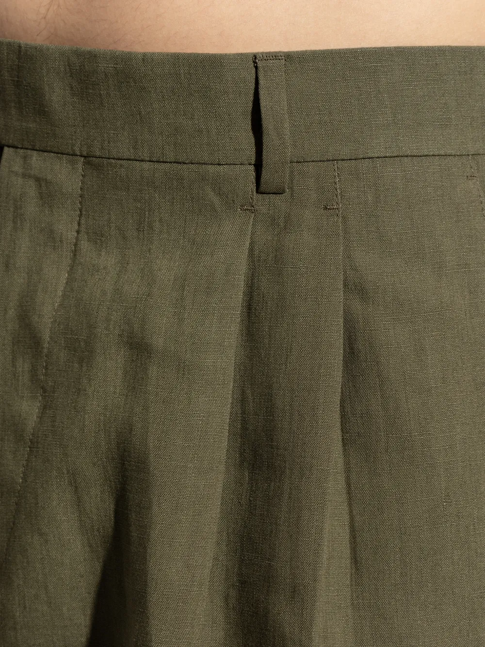 Paul Smith Geplooide shorts Groen